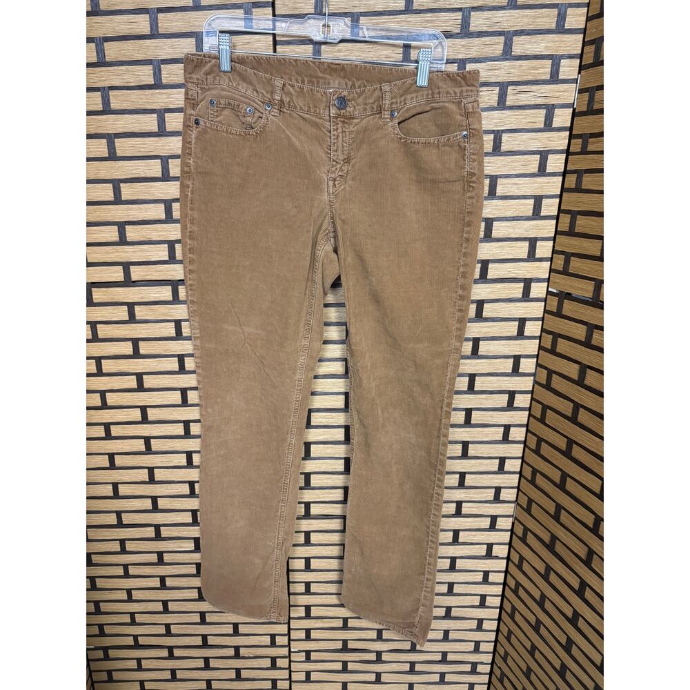 J. Crew Vintage‎ Matchstick Skinny Leg Brown Corduroy Pants Size 30